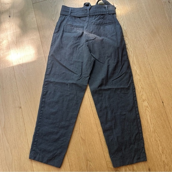 ARITZIA Wilfred Tie-Front Pant Wool Straight Leg Trousers - 2 - Picture 5 of 14